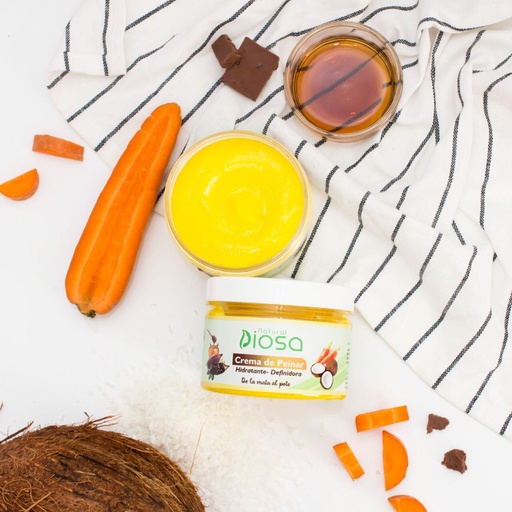 Crema de peinar de Zanahoria Humectante-Definidora