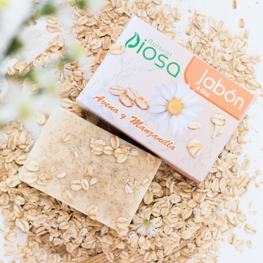 Jabón Avena y Manzanilla 